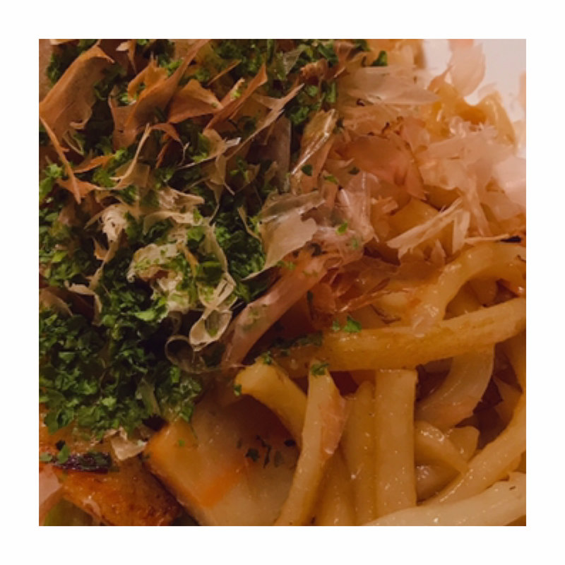 賄い焼うどん(田園調布シークレットパスタ会)