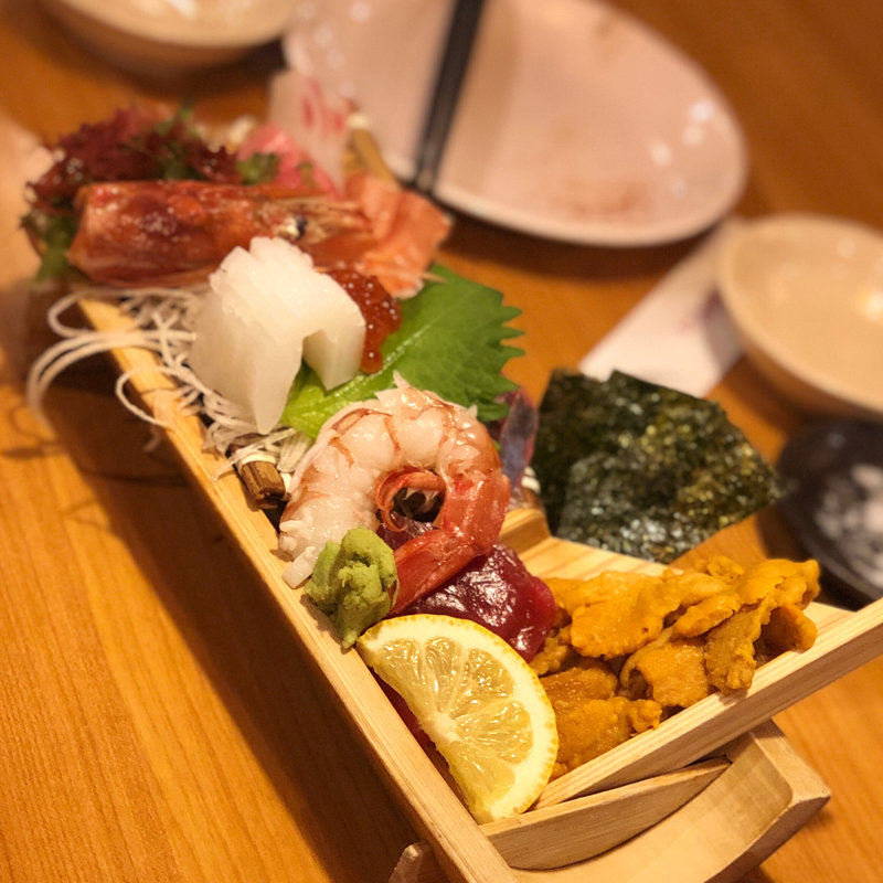 刺し盛り(酒蔵 松竹本店)