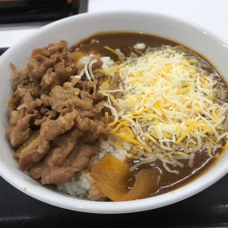牛スパイシーカレー+チーズ(吉野家 松戸東口店 )