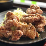 特盛 鶏唐揚定食(松代パーキングエリア　スナックコーナー)