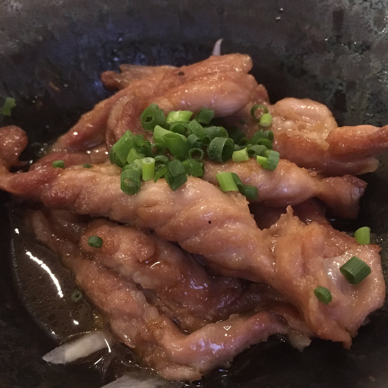 せせりポン酢(大衆酒場 まるや)