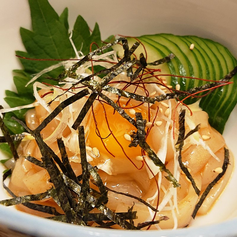 いかユッケ(パブ 山形)