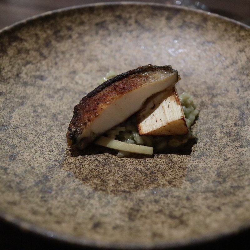 Abalone / Risotto / Mashroom(PARIS.HAWAII)