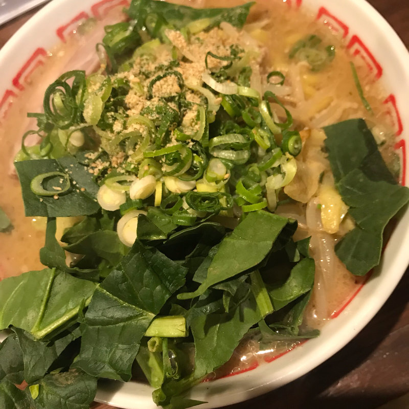 味噌ラーメン(麺や 神笑)