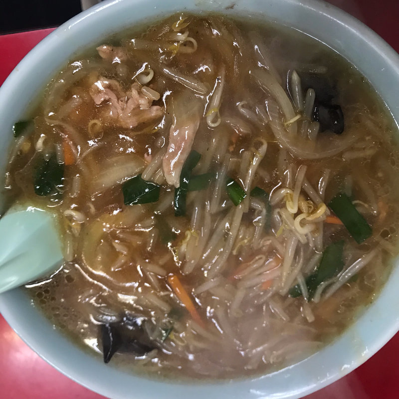 もやしそば(東京築地やよい麺)