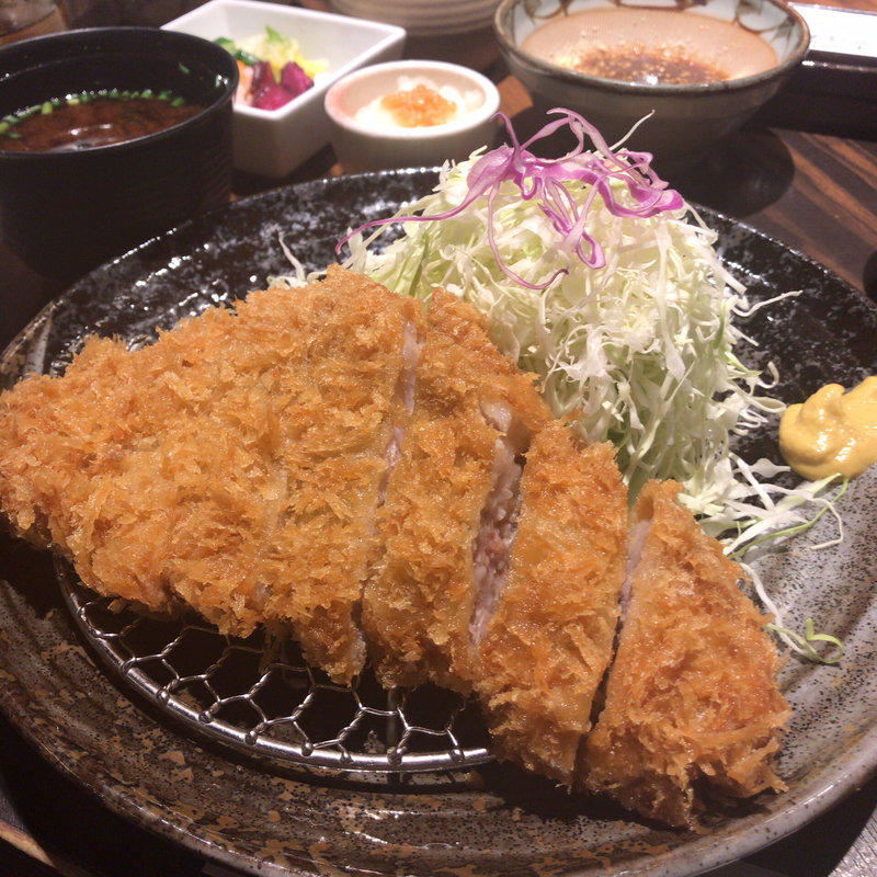 ロースカツ膳(勝烈亭 新市街本店)