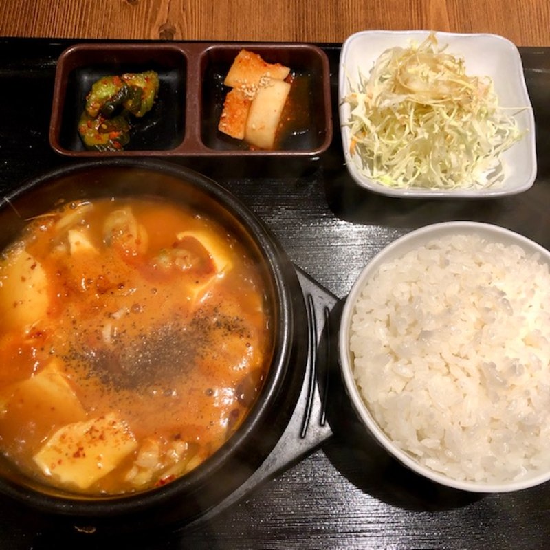 スンドゥブチゲ定食(会林)