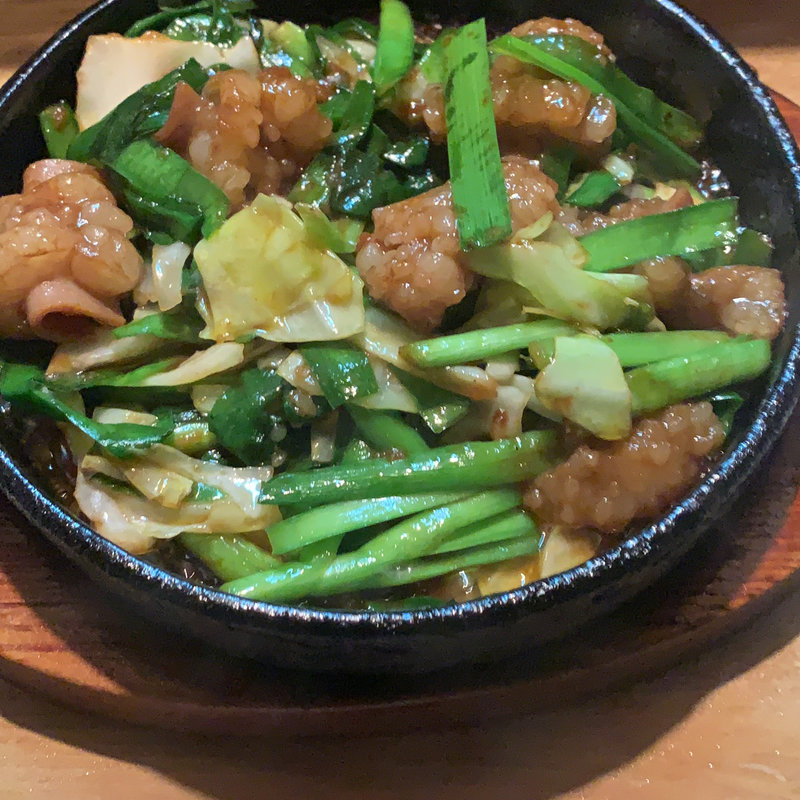 ホルモン鍋(屋台とん吉)