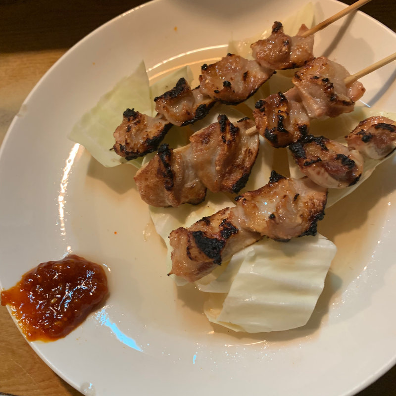 軟骨串焼き(屋台とん吉)