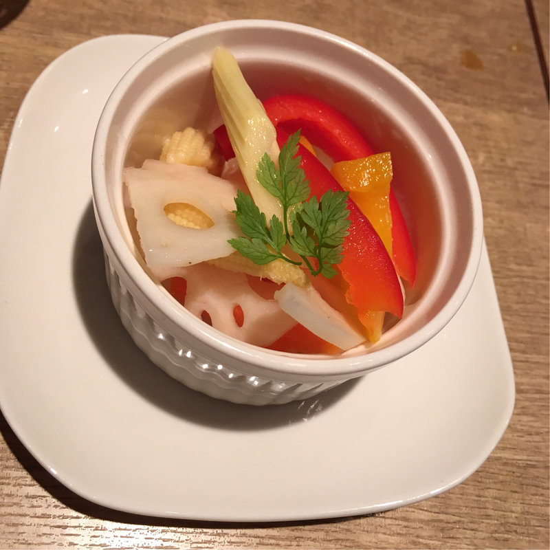 自家製ピクルス(イタリアン鉄板バル eetoko)