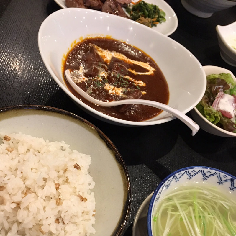牛タン濃厚シチュー定食(牛タン焼専門店 司 東口ダイワロイネットホテル店 )