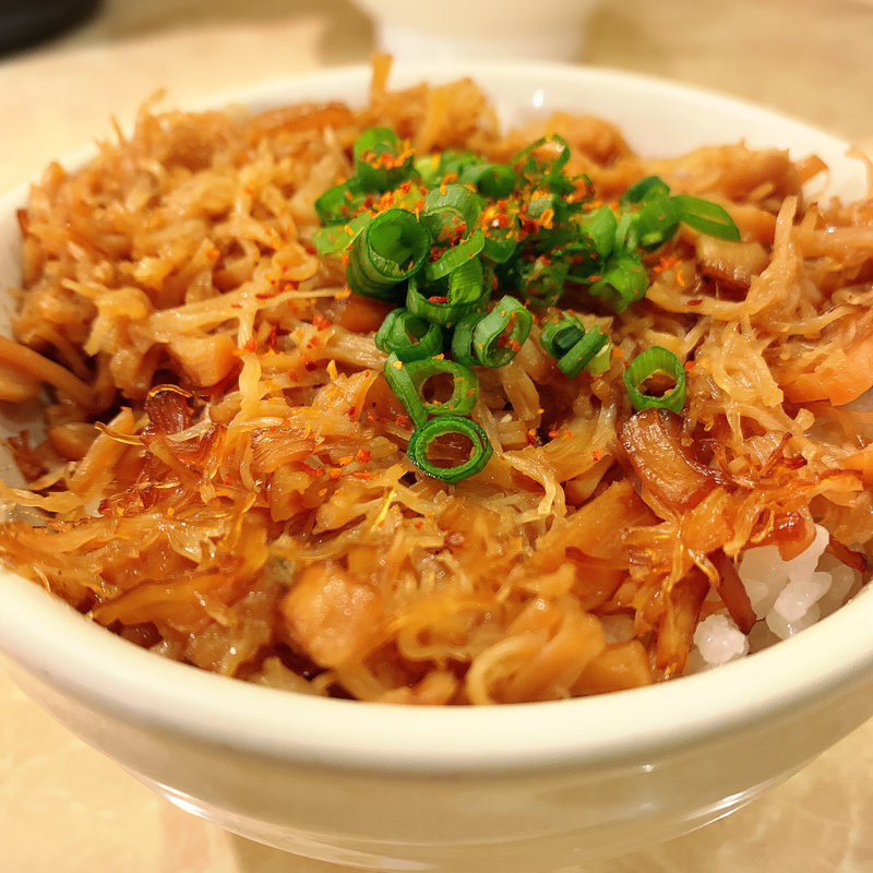 貝柱丼(鶏ポタラーメンTHANK 大門)