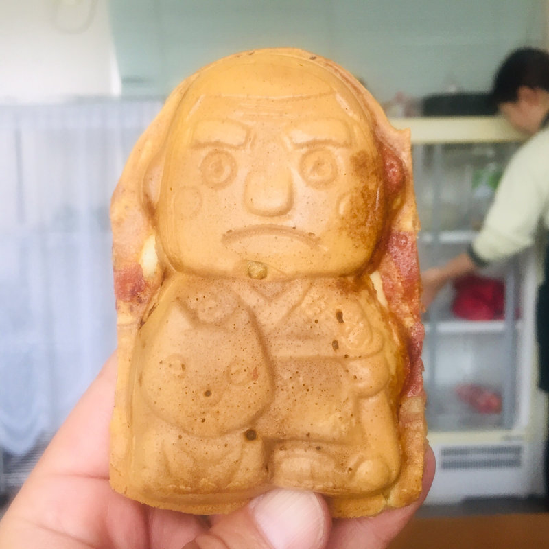 西郷どんの人形焼き(七ツ島サンライフパーク)