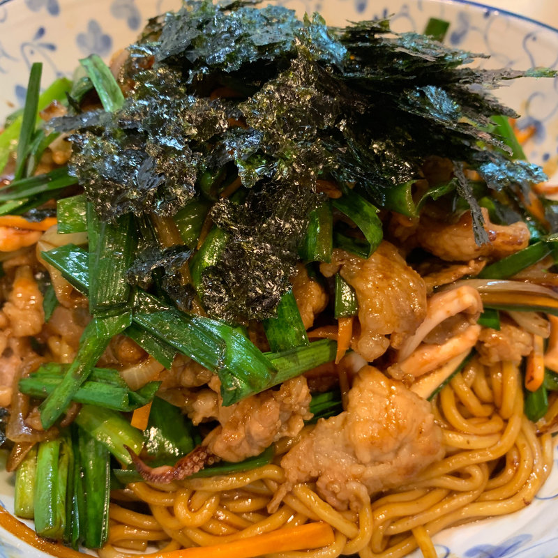 道頓堀焼きそば(鉄板カフェひとと)