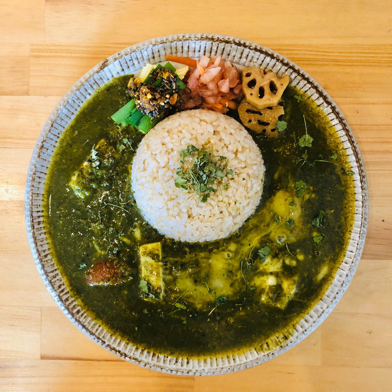 ほうれん草チーズ(スパイス工房 燦 SUN)