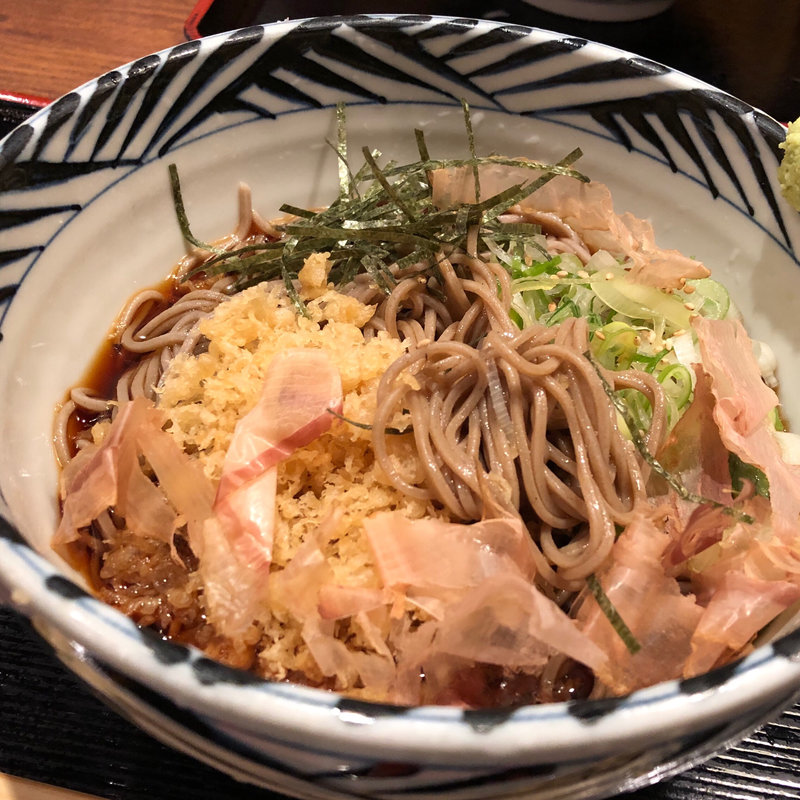ぶっかけそば(おらが蕎麦 四ツ橋エイチツーオービル店)