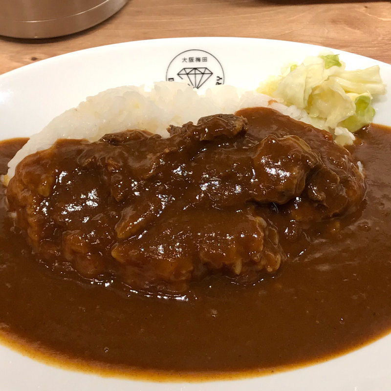本格ビーフカレー(CURRY&SPAGHETTI ダイヤモンドカリー 大阪国際空港店)