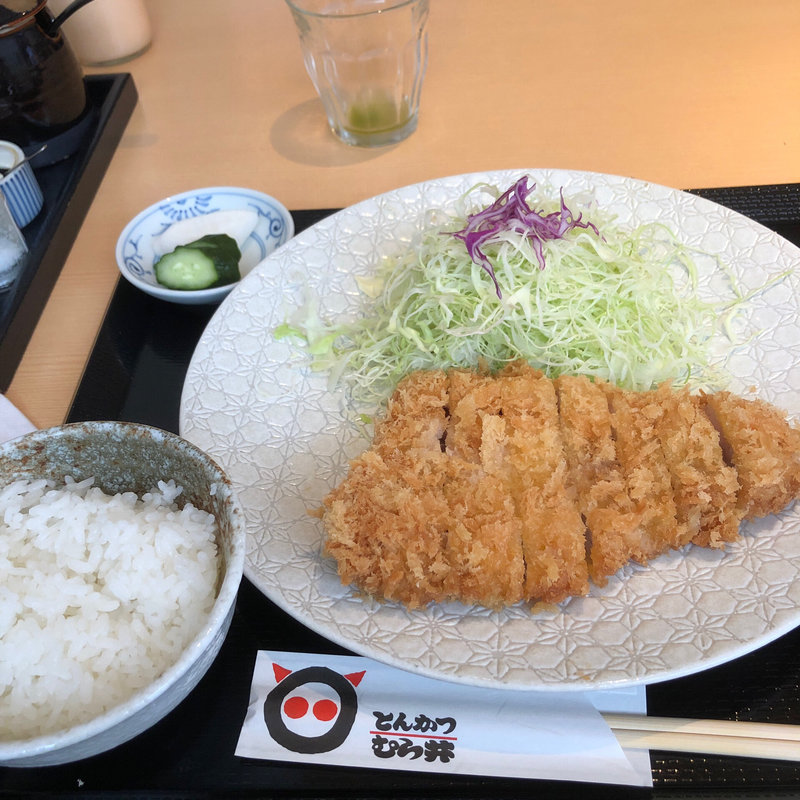 ロース定食(とんかつ むら井)