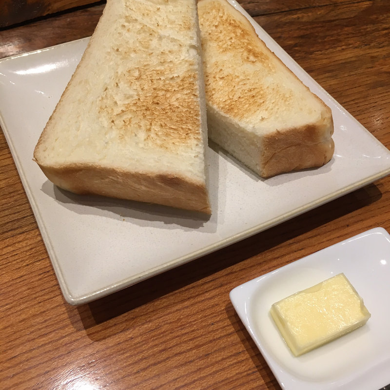 『ペリカン』のトースト(合羽橋珈琲)