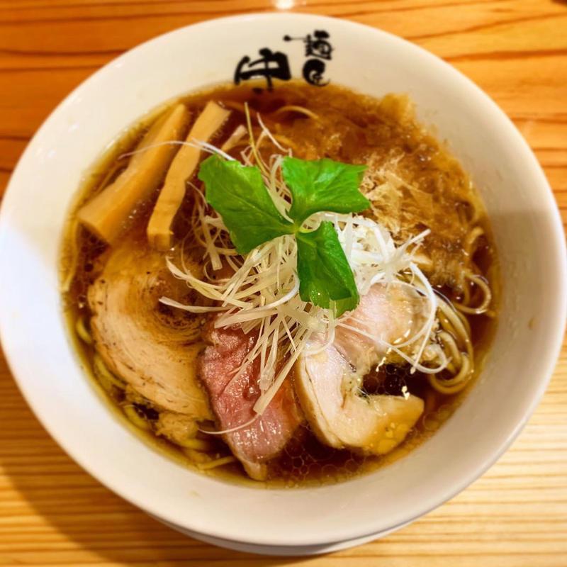 鶏醤油そば(麺匠 中うえ)