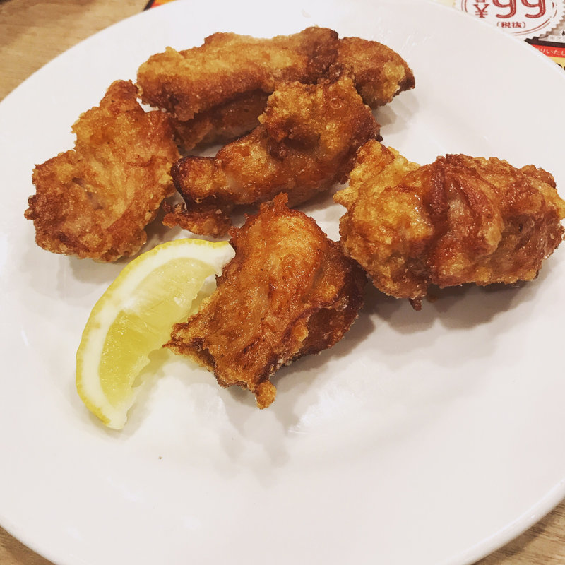 若鶏の唐揚げ(ガスト 金町駅北口店)