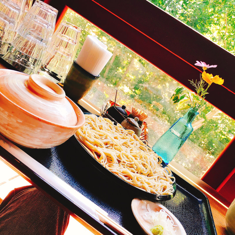 鴨せいろ（冷たいおそば）(手打蕎麦 いちむら)