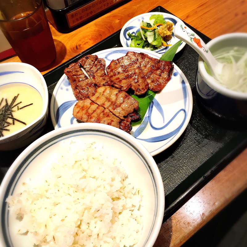 牛たん三種盛りセット(ねぎし 114ビル店)