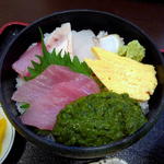 まかない丼(カネト水産 海の市 )