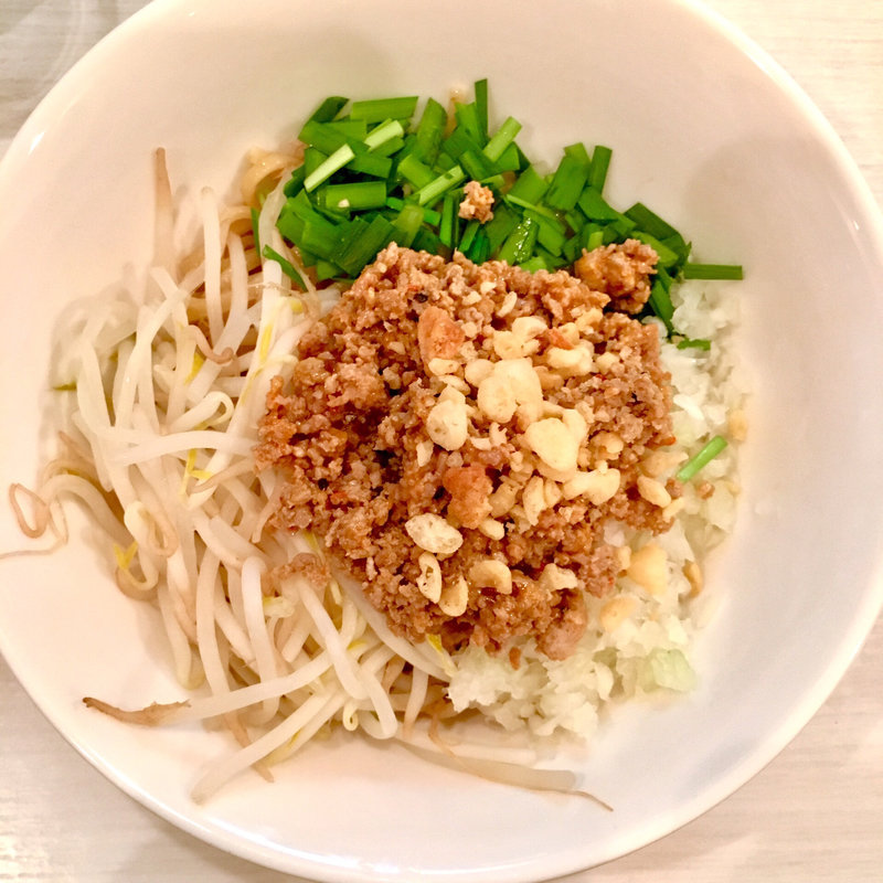 台湾まぜそば ライス付き(ざいとん )