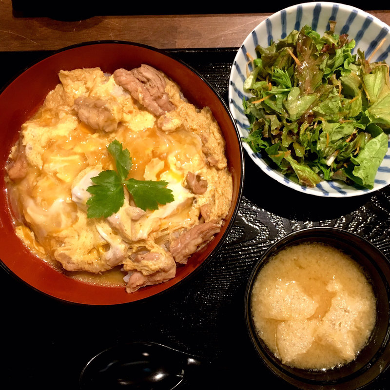 絶品親子丼定食(鶏匠 松元 博多デイトス店)