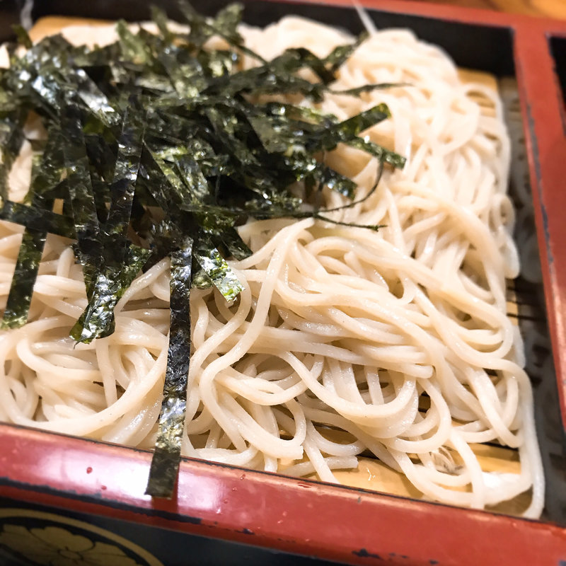 ざるそば ミニかつ丼セット(蕎麦家 更科丸屋)