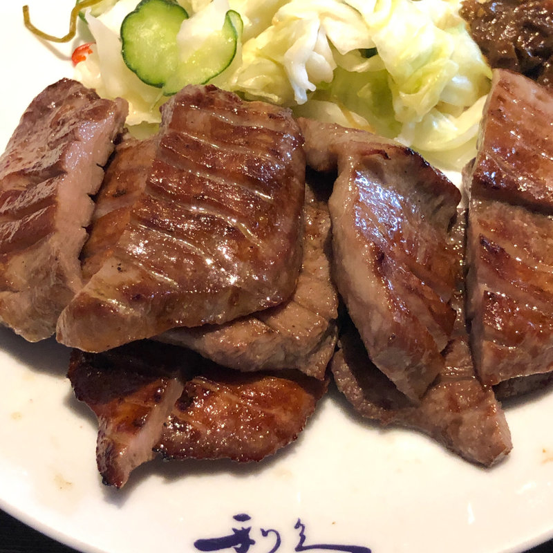 牛たん定食  1人前(牛たん炭焼き 利久 多賀城店 （ぎゅうたんすみやき りきゅう）)