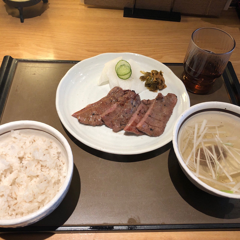 牛タンランチ(三代目文治 銀座本店 )