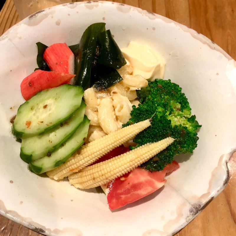 マカロニサラダ(二〇加屋長介 JRJP博多ビル店)