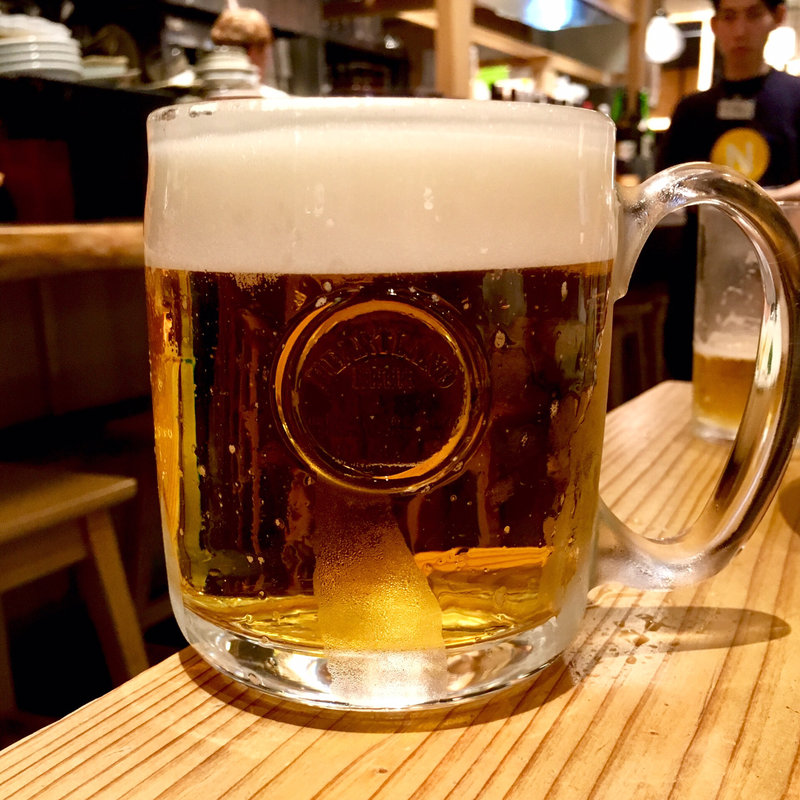 ハートランド 生中(二〇加屋長介 JRJP博多ビル店)