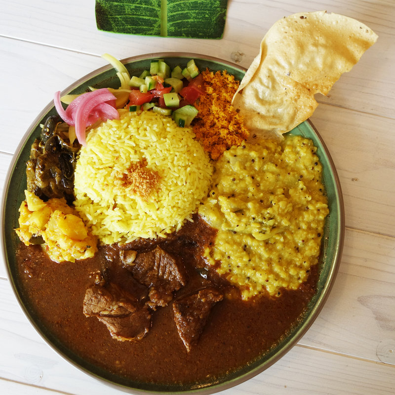 ポークカレープレート(CURRY&BAR KACHINA(カレー＆バー カチナ))