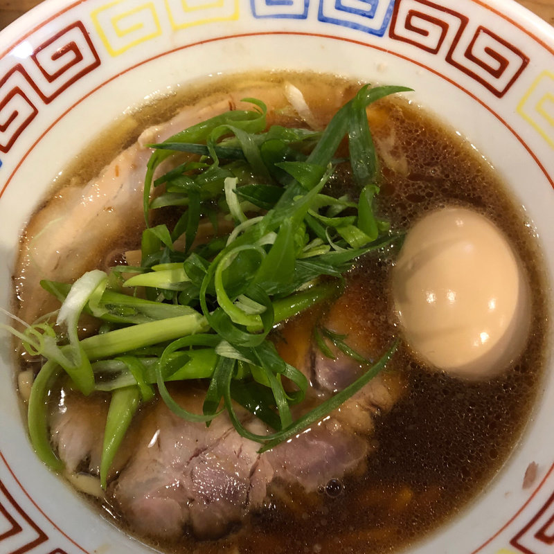 豚珍湯（煮卵トッピング）(THE 石原ラ軍団)