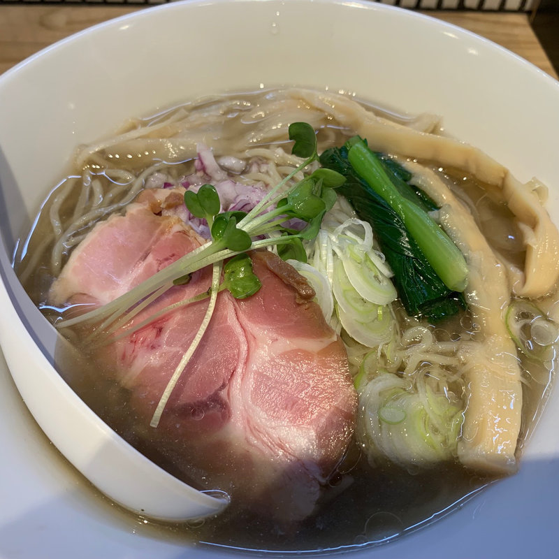 冷やし煮干し蕎麦(らーめん 改)