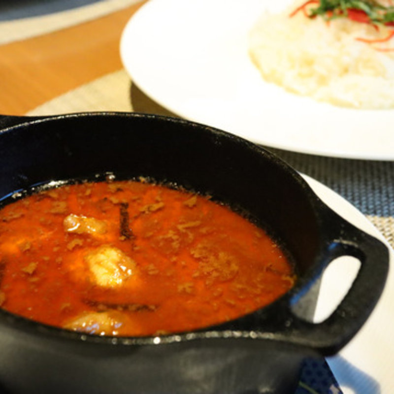 チキン入りパネンカレー ジャスミンライス添え(カフェ クベール （CAFE COUVERT）)