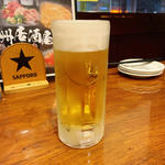 ビール(九州居酒屋いちばんや)