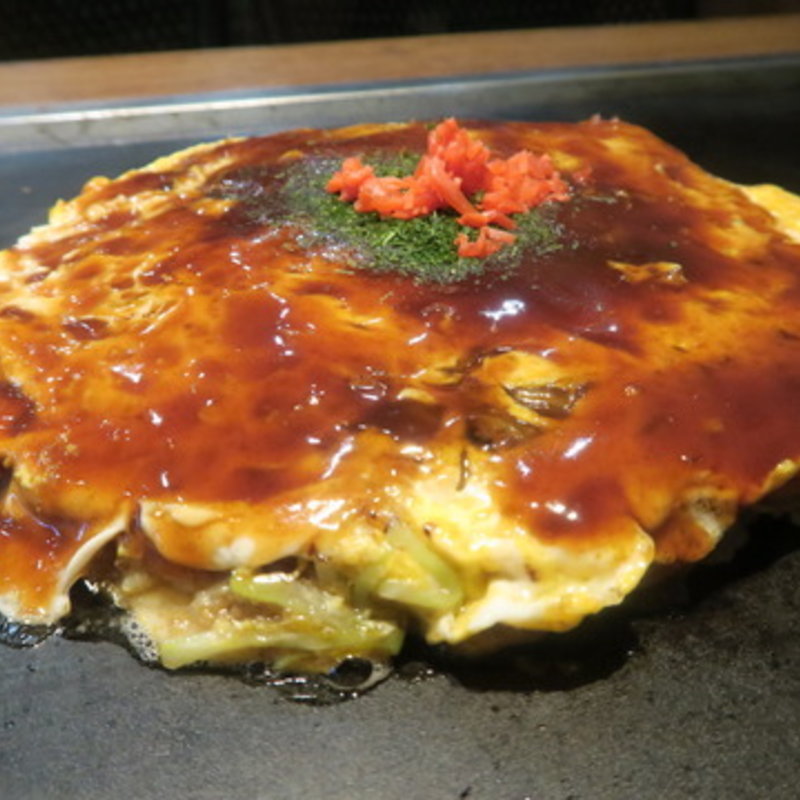 カレーライス焼(元祖大阪お好み焼き 桃太郎)