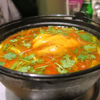 咖喱鶏湯(アジアン キッチン カフェ ももふく)