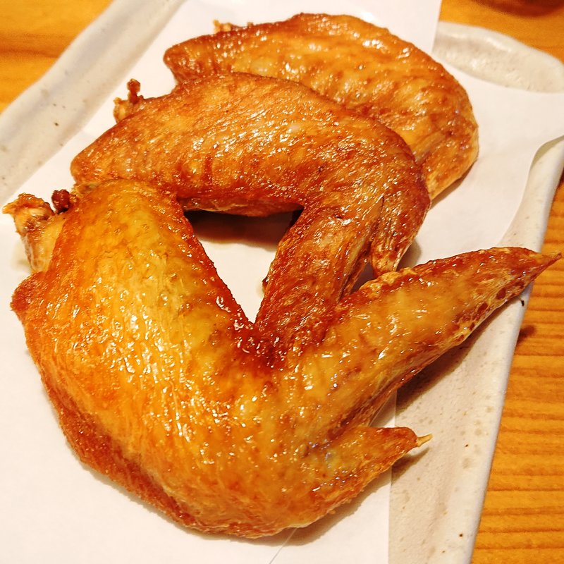 手羽先素揚(鳥貴族 鹿島田店)