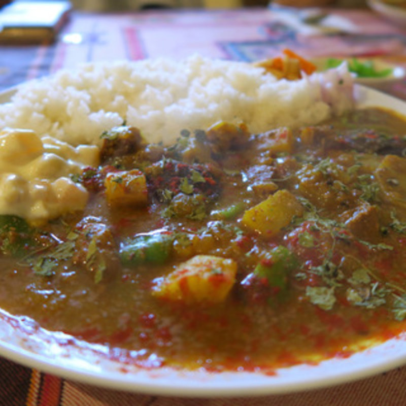 野菜マトンカレー(ライス&カリー ラーマ)
