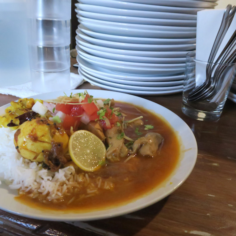 辛口チキンニハリカリー(ガネーシュ m 北浜店 （ガネーシュ エム）)