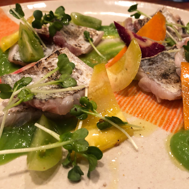 太刀魚のカルパッチョ(ata)