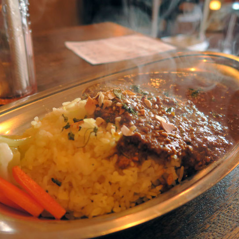カレーとチャイのセット(喫茶ラクタ )