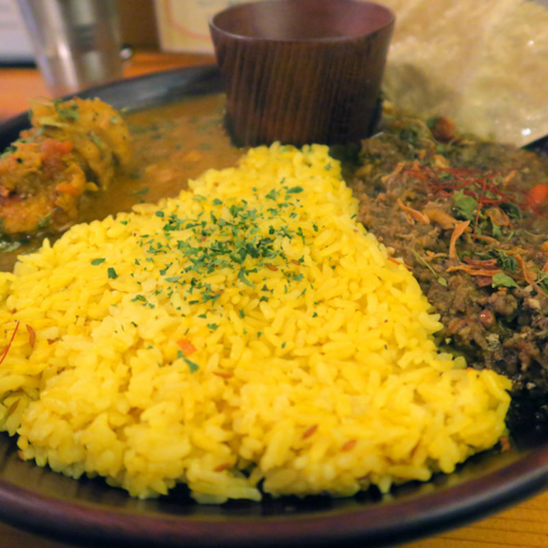 ルー2種　愛×(カレー アベシ （Curry Aveshi）)