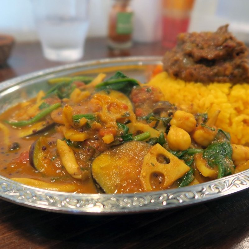 豆と野菜のベジカレー(ゴカルナ （Gokarna）)