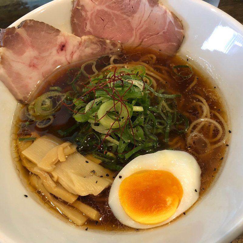 鶏醤油ラーメン(フカクサ製麺食堂 )